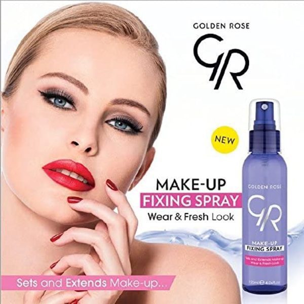 Golden Rose makeup fixative spray2 min