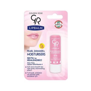 بالم لب ویتامینه گلدن رز SPF15 ( FRUITS & VITAMINS LIP BALM SPF15 GOLDEN ROSE)